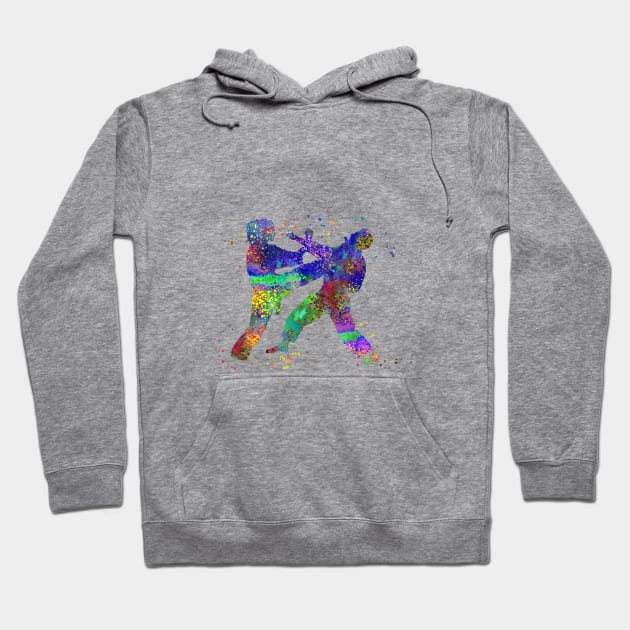 Taekwondo Hoodie by RosaliArt